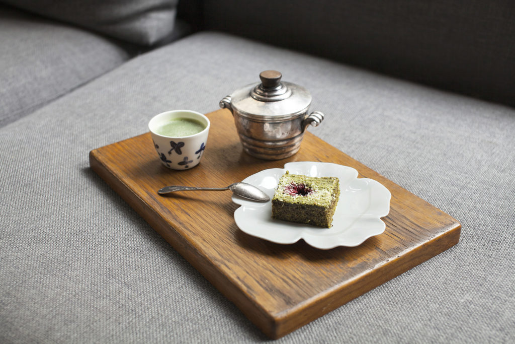 Matcha brownie