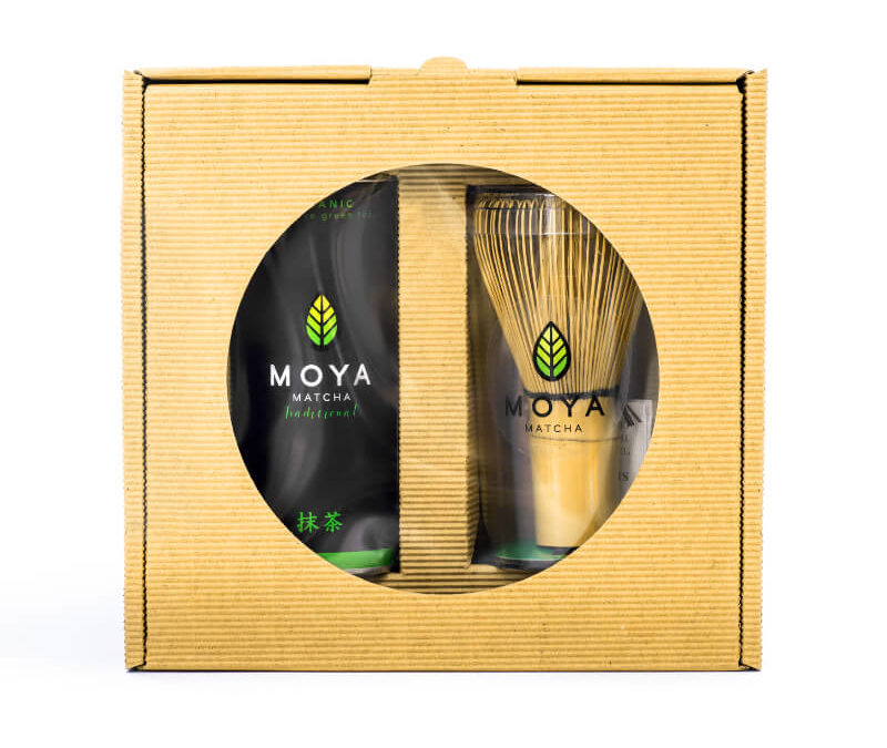 Welches Geschenk zu Weihnachten? Geschenksets von Moya Matcha