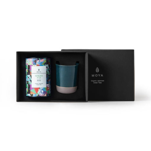 Blatttee und Kaiyo-Becher Set