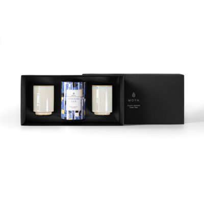 Blatttee & 2 Josei-Becher Set
