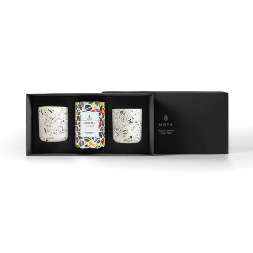 moya leaftea hojicha set shimo 2 mugs front