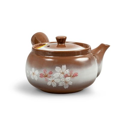 Mura Teekessel mit Blumen
