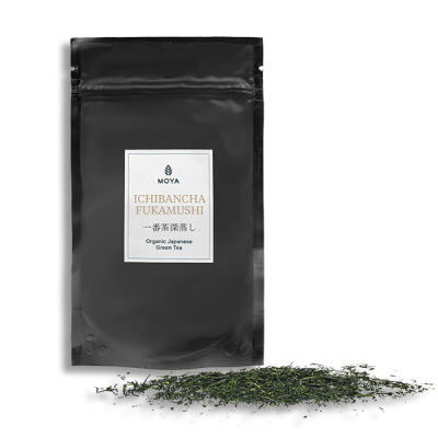 Moya Ichibancha Fukamushi japanischer Bio-Tee 50g